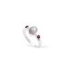 Pierscionki Berries&Co | Pierscionek Bonbon Grey Moonstone Silver 925 Srebro